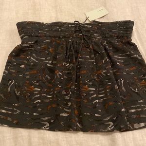 European designer IRO mini skirt. New with tags.